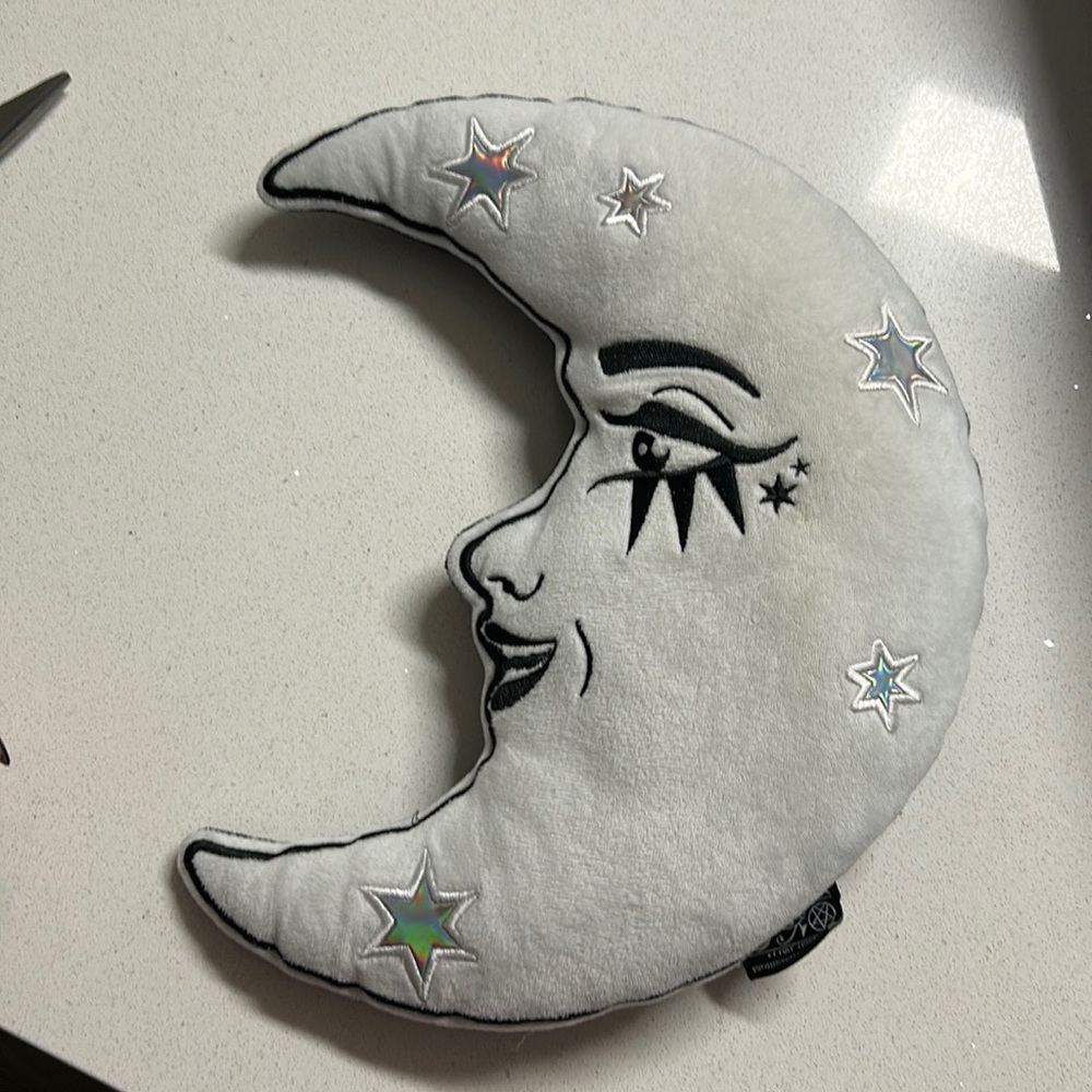 Killstar Moon Pillow